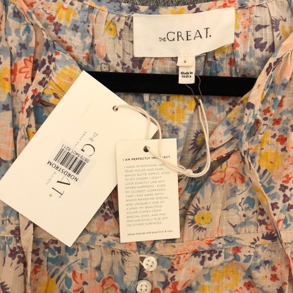 NWT. The GREAT. The Bonnet Dress (Size Large / 3) - Picture 4 of 9